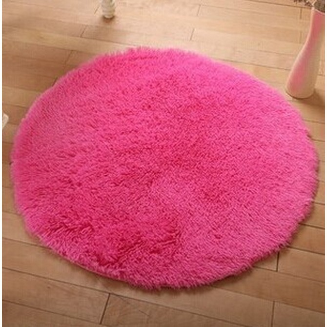 Fuente de la fábrica LANA de seda alfombra redonda cesta colgante silla de la computadora estera de yoga sala de estar sofá dormitorio estera del piso se puede enviar en nombre