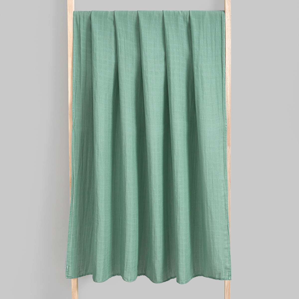 Toalla teñida de algodón de bambú toalla lisa de gasa de doble capa Toalla de baño de color sólido cochecito manta Amazon transfronterizo INS Venta caliente