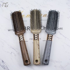 Jamei wholesale hairdressing comb, spray paint wave pattern comb massage comb for men and women, wood grain style comb, wholesale