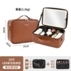 15 -inch large Marada deep brown+delivery head jewelry bag