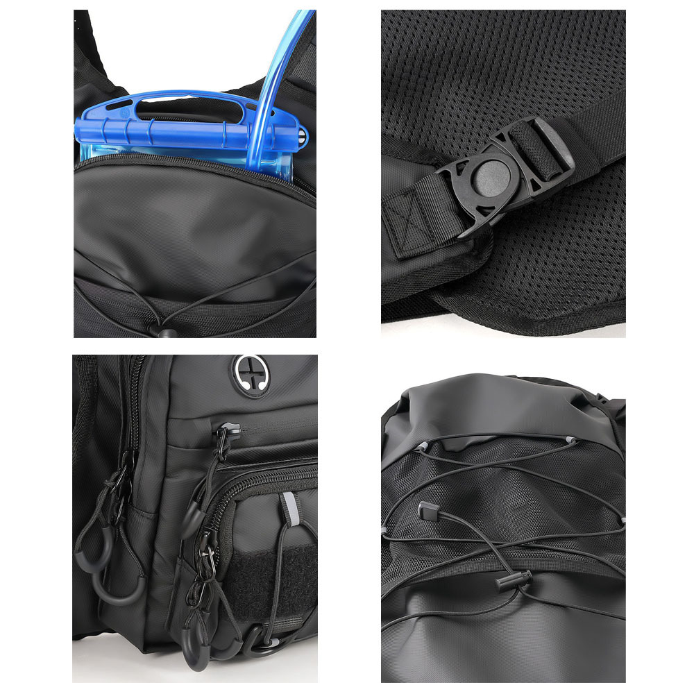 Outdoor-Sport-Fahrradrucksack multifunktional Wandern Bergsteigen Weste leicht Taktik Rucksack Gelände Brustbeutel