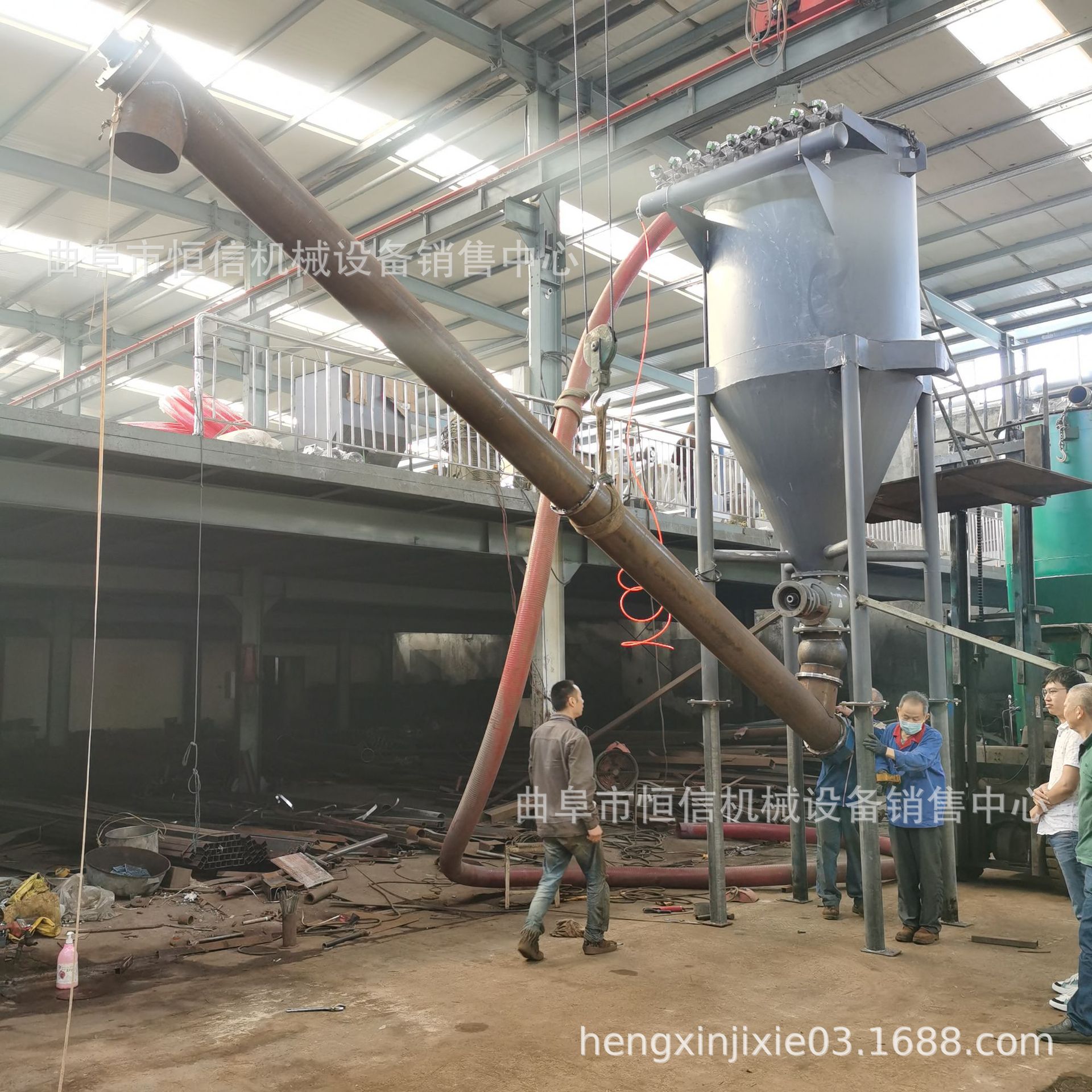 水泥灰装罐车气力吸灰机 稻壳谷壳负压气力吸粮机zcjb 质优价廉型