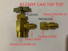 R1234YF�����յ������ѩ����ý��ƿ���ӷ�ת����ͷTT12LH14+