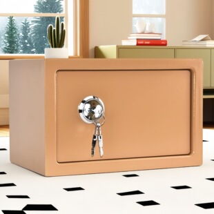 Safe Key Opening Home Office Anti-Theft Small 25 All-Steel In-Wall Wardrobe Safe for the Elderly