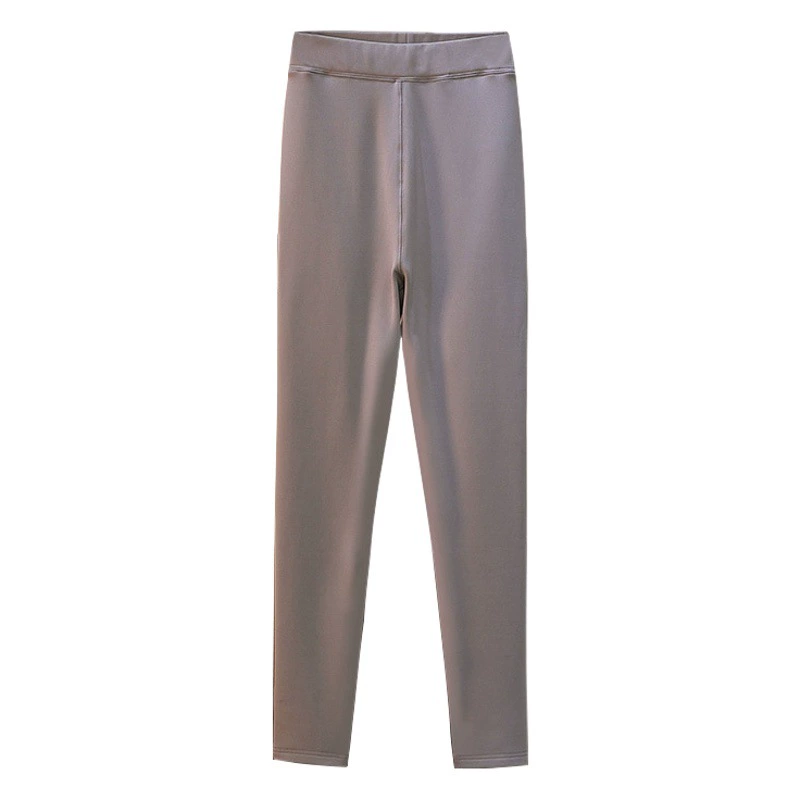 120-350 кг большой размер женской одежды оптом 2024 зима новая толстая сестра плюс бархат носить повседневные брюки внутри и снаружи