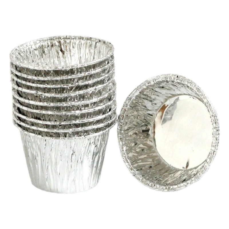 Форма для яичного пирога одноразовая Оловянная фольга держатель для яичного пирога из алюминиевой фольги базовый держатель для яичного пирога 50 маленькая форма для торта Форма для торта