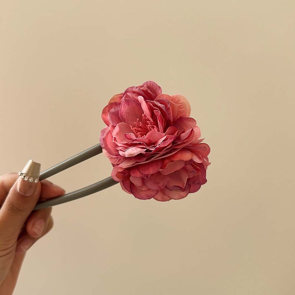 Rosa doble rosa rosa seca
