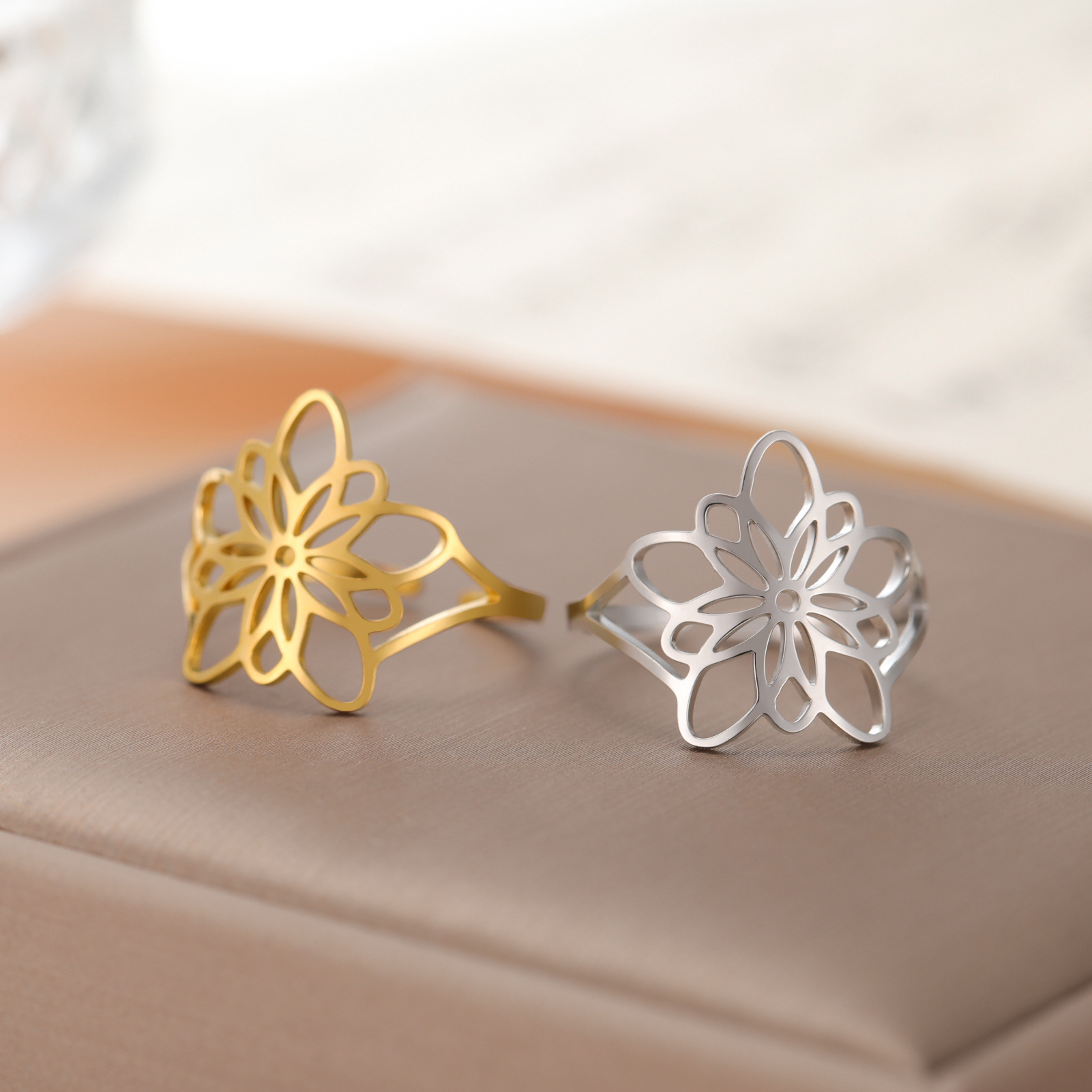 One size fashionable ring stainless steel