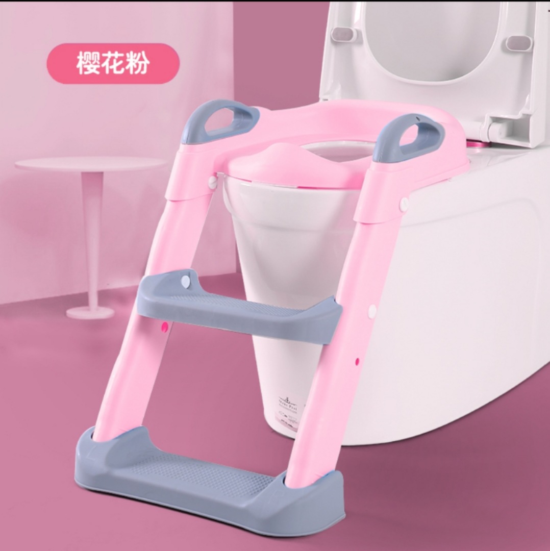 Fábrica directa de inodoro infantil escalera ajustable plegable inodoro infantil escalera auxiliar anillo de inodoro para hombres y mujeres, como