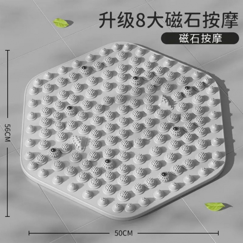 中医指压板加厚圆形足底垫穴位加大加厚通脚踩款经络超慢跑按摩垫|undefined