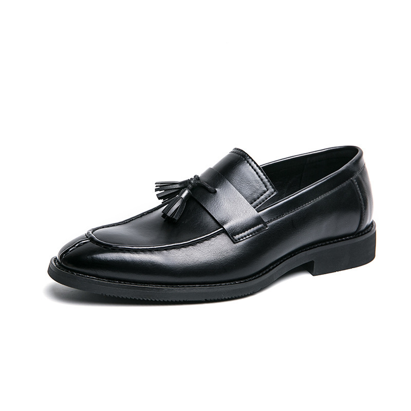 Zapatos de hombre transfronterizos de tamaño grande primavera y verano coreano, zapatos de moda de oficina para hombres, zapatos de cuero casuales de negocios image 8