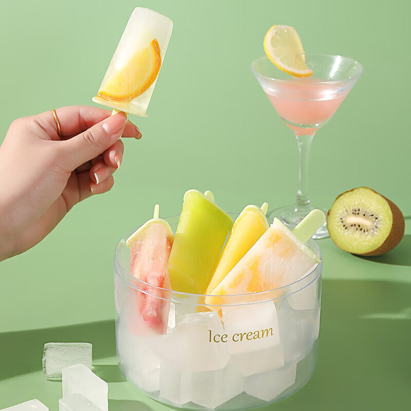 Mold for home use, ice cubes, 8 cells