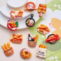 食游洋食パンロブスター樹脂diyクリームゴム手作りヘアピン携帯ケース電気自動車冷蔵庫シール部品