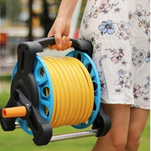 Car wash water pipe storage car explosion and freezing hose reel pipe rack reel garden watering tool