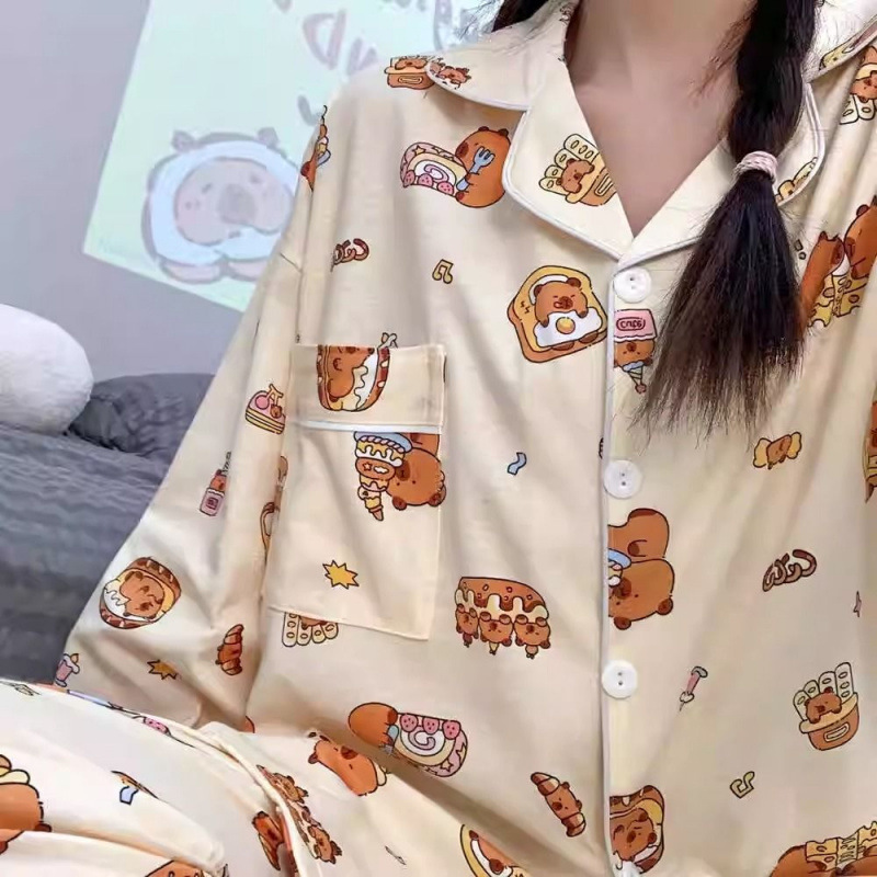 순면-카피발라 [남녀동일스타일]긴팔+바지