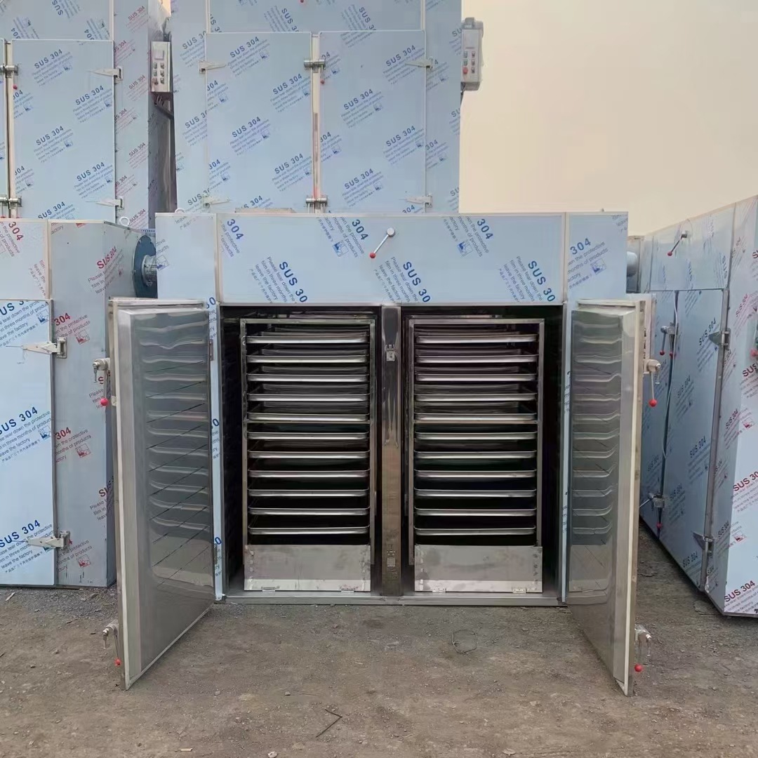 转让九成新制药厂2门4车96盘热风循环烘箱 电加热热风循环烘箱