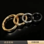 开口电镀金银圆形弹簧扣