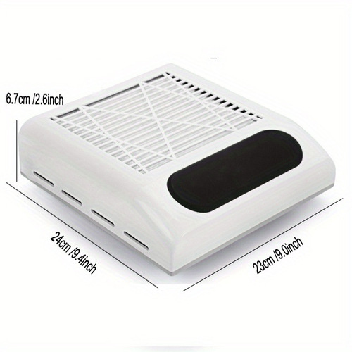 Cross-border strong power nail vacuum cleaner, high-power 80W nail fan vacuum cleaner with strong suction and variable speed