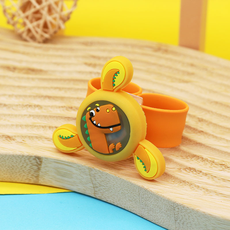 Pulsera de aceite esencial de planta coreana, pulsera de reloj, anillo de papa, giroscopio giratorio para niños, brazalete para niños