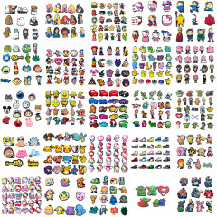 海綿寶寶寶可夢馬里奧洞洞鞋鞋花croc鞋扣鞋配飾品diy鞋配飾扣