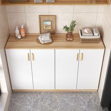 实木阳台储物柜走廊收纳置物柜客厅飘窗柜夹缝门口鞋柜定矮柜批发