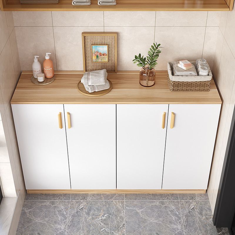 实木阳台储物柜走廊收纳置物柜客厅飘窗柜夹缝门口鞋柜定矮柜批发