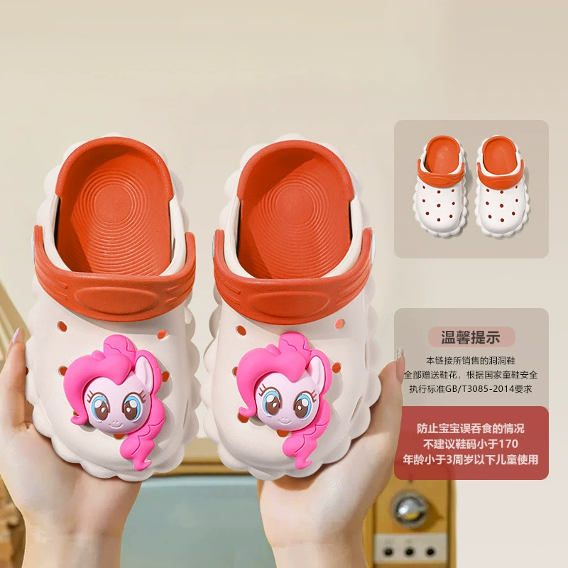 Куточные милые детские сланцы в стиле Crocs с крючком/липучкой?