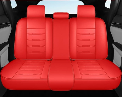 Four Seasons Pad: Cushion Cover Four-Season Universal Seat - passion-red-all-in-the-back-row-universal-for-five-seats