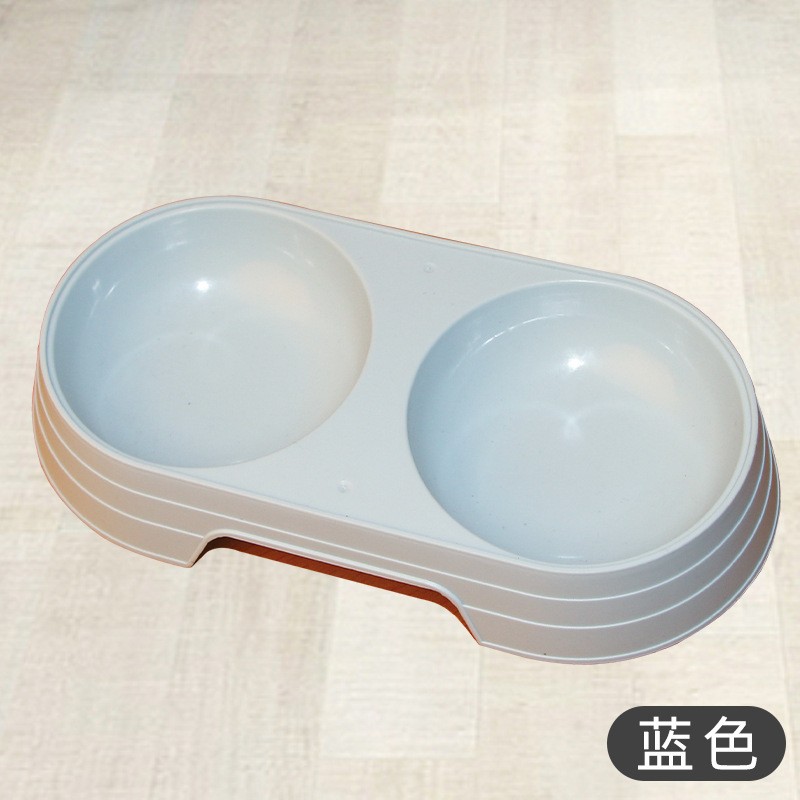 Fábrica al por mayor tazón para mascotas gato perro tazón de comida fácil limpieza antidetonante plástico engrosado perro tazón mascota gato tazón