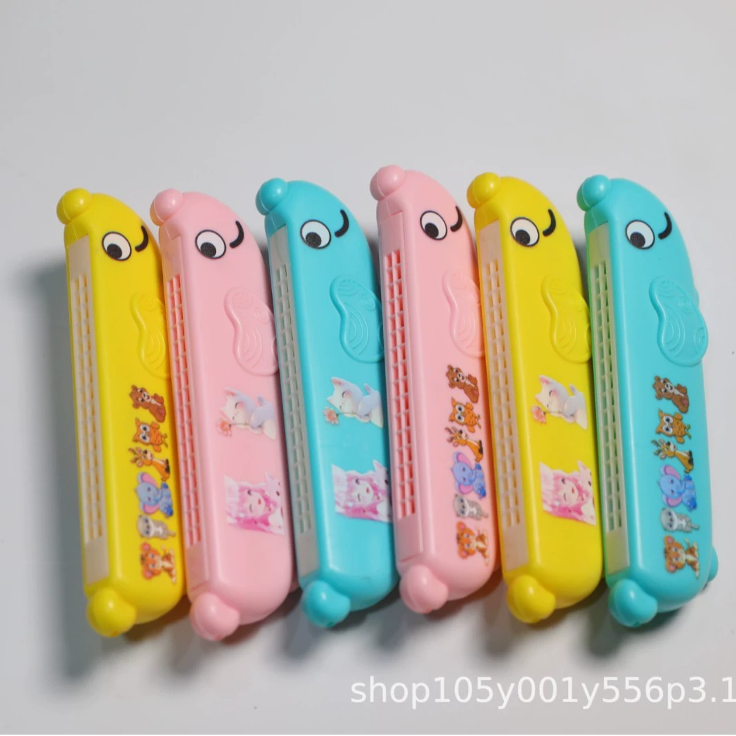 Детская мультипликационная гармоника 16 отверстий для игры на органе