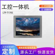 利腾17寸工业平板电脑国产工控一体机 mes产线专用 一件起批