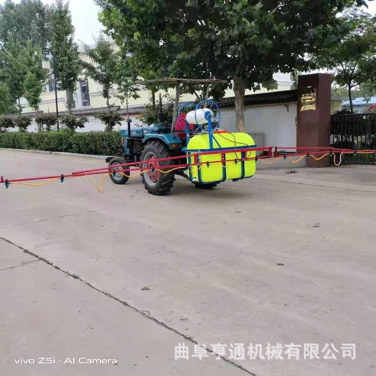 拖拉机后置玉米打药机 中药材打药机 四轮黄豆打药机