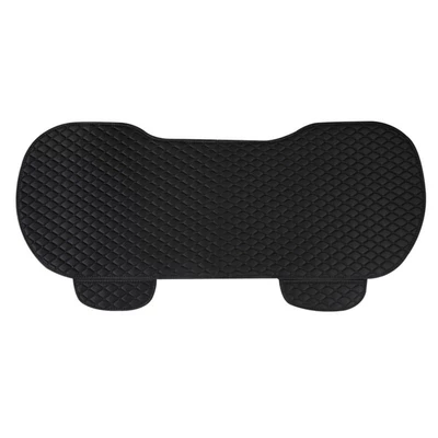 Seat cushion, seat cover – with Backrest, Front Row Bottom Cushion, Rear - xiaoling-hemp-classic-black-one-in-the-back