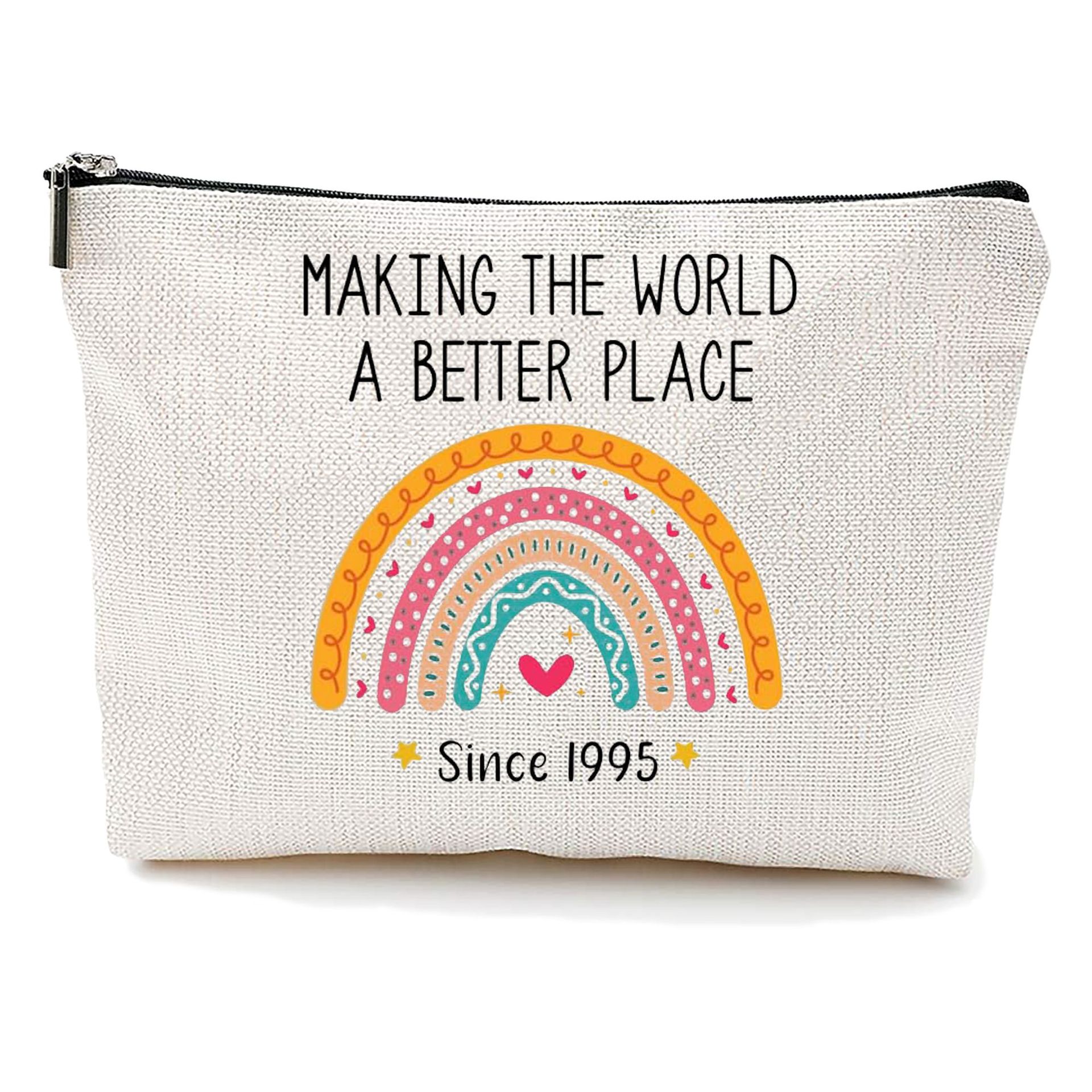 Fabricante de origen Bolsa de lavado de Amazon transfronteriza Estilo explosivo Bolsa de cosméticos para damas Diseño de cumpleaños Bolsa de cosméticos Bolsa de lavado
