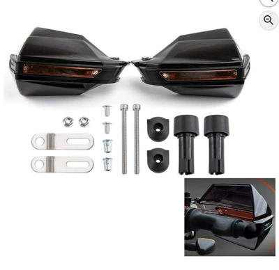 Neutral Motorcycle Hand Guard Motorcycle Safety Supplies - black-haob-hand-guard