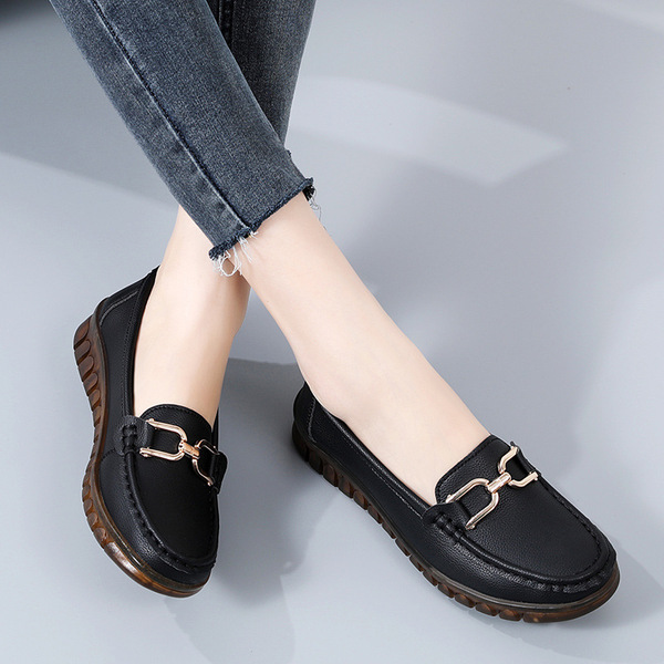 universal loafers flat for pregnant low-cut