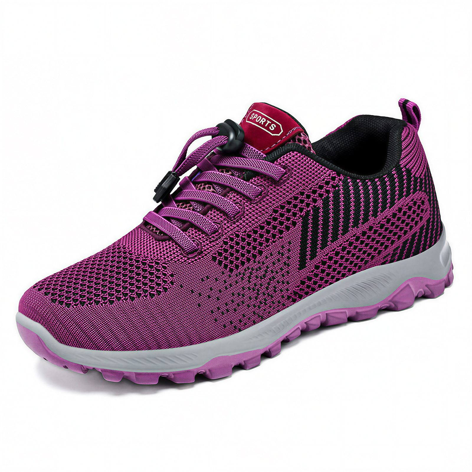 Zapatos para caminar, zapatos de viaje, zapatos cómodos para madres de mediana edad y mayores, zapatos de mujer transpirables con suela blanda, zapatos de regalo, zapatos deportivos para personas mayores y parejas.