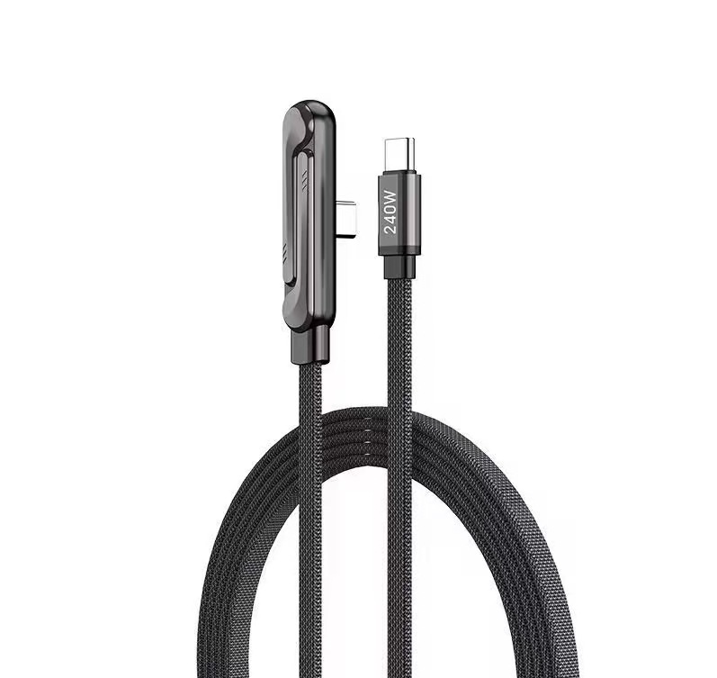 240W soporte de teléfono móvil multifunción cable de datos de carga rápida para iPhone1517 cable de carga de juego móvil