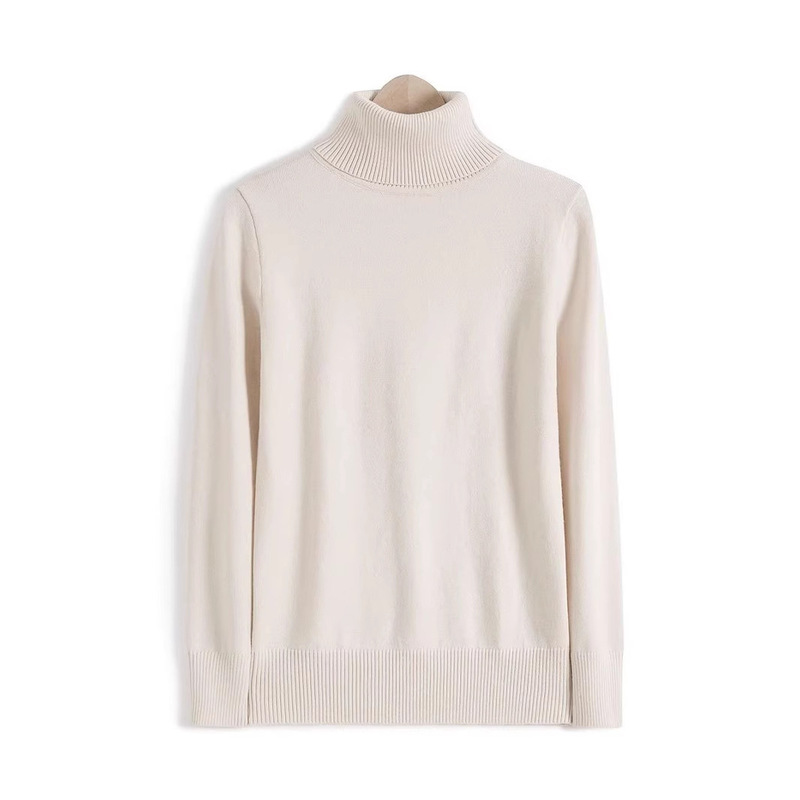 Andy Velvet plus size chubby girl Autumn and Winter High Collar Knitted Base Shirt Sweater Women's Long Sleeve Lapel Loose All-match Top Andy Velvet plus size chubby girl Autumn and Winter High Collar Knitted Base Shirt Sweater Women's Long Sleeve Lapel Loose All-match Top