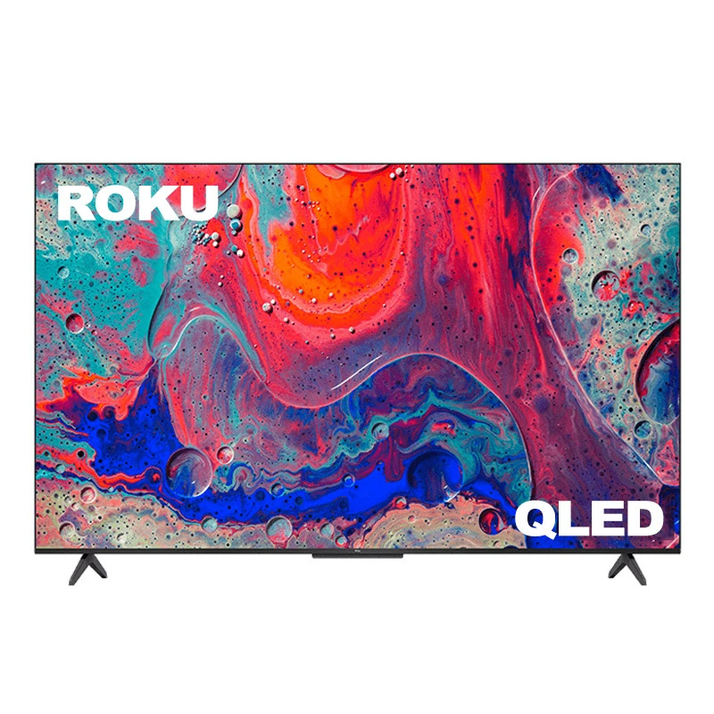C728/C635 QLED LCD ТВ ROKU/Android система Оригинал 外贸 экспорт Смарт ТВ