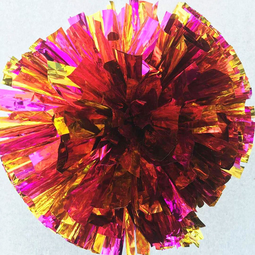 Sports meeting props, cheerleader bright bouquets, holiday party cheering props, hand-cranked flowers, cheerleading bouquets