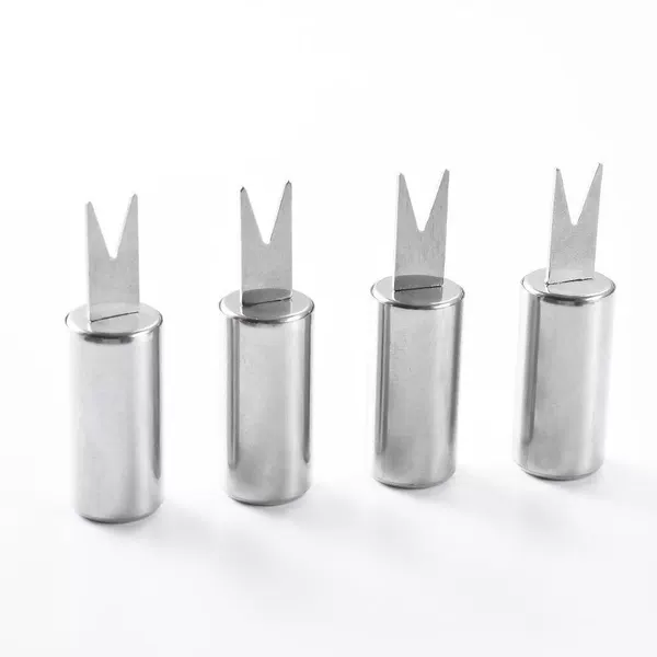 Stainless steel barbecue corn fork convenient baking needle BBQ tool accessories suit matching baking stick string stick