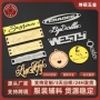 压铸手缝定制圆形标牌
