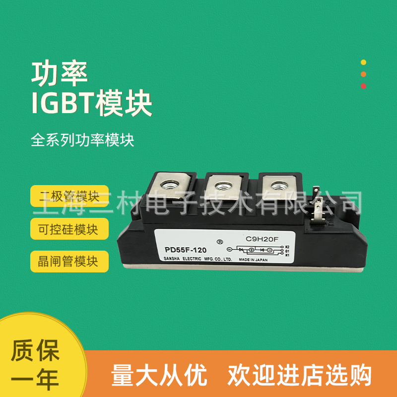 可控硅整流元件 半导体器件 晶闸管可控硅模块现货PPD55HB120