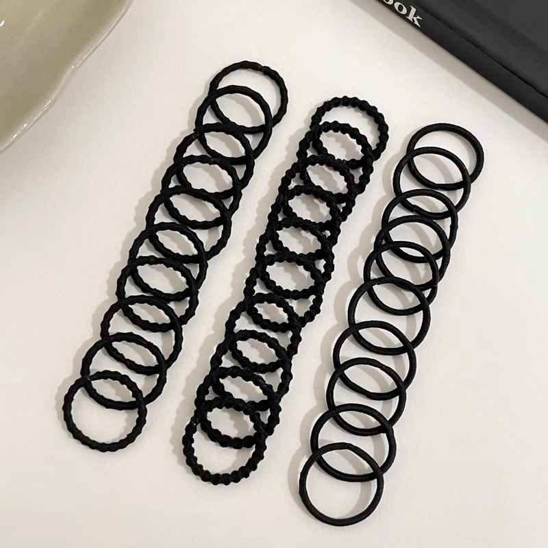 Simple de alta elasticidad cabello elástico cabello de cabello duradero