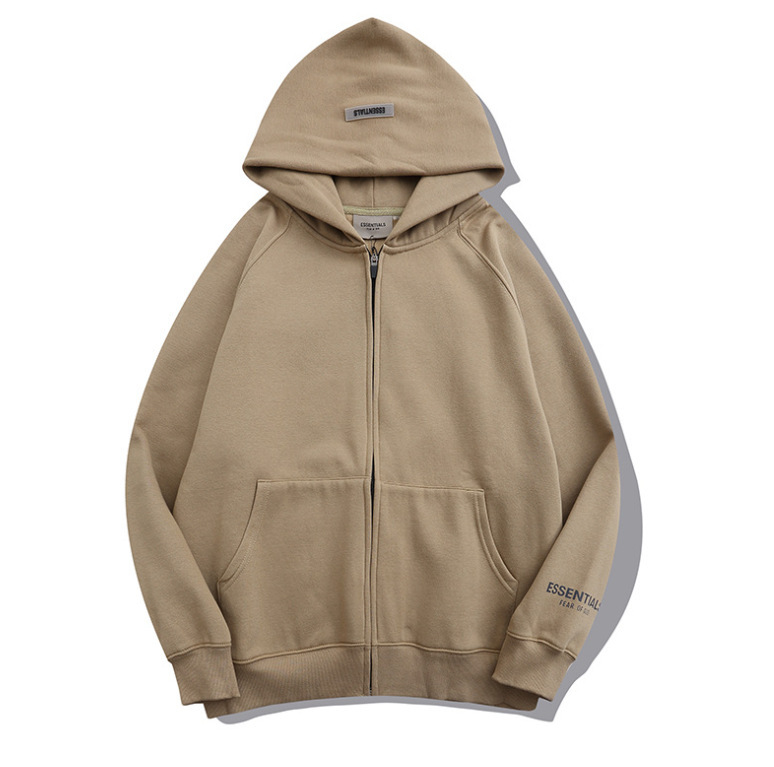 クロスボーダーfear of god fog essentials潮牌衛衣oversizeカップル綿パーカー|undefined