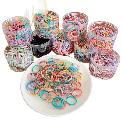 Hair Rope with Good Elasticity Girls Tie Saç üçün rezinlər