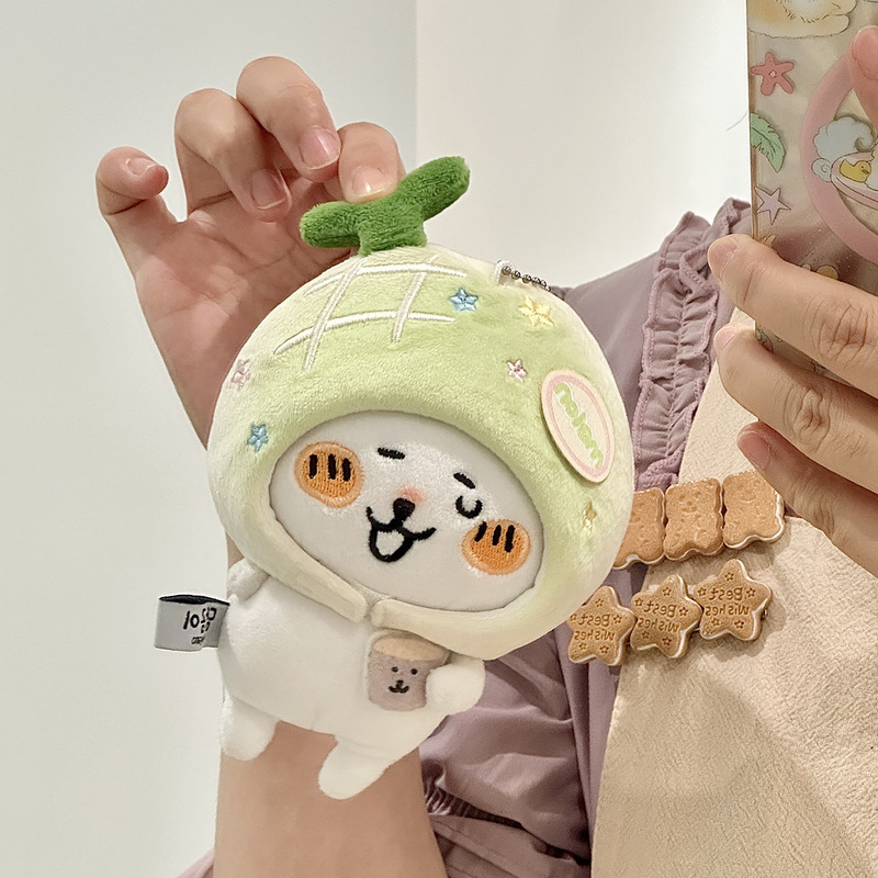 宇宙商店 10cm面包日记系列 原创头套小物沙发棉花娃娃自嘲熊努努|undefined