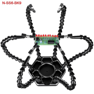 welding Assistant install equipment ordinary activity Six claw workbench Sub-panels Circuit board Soldering station Six claw