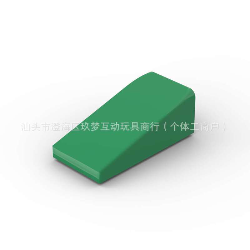 [50g] Compatible with Lego 5404 1X2 Beveled Brick Moc Small Particle Building Block Accessories